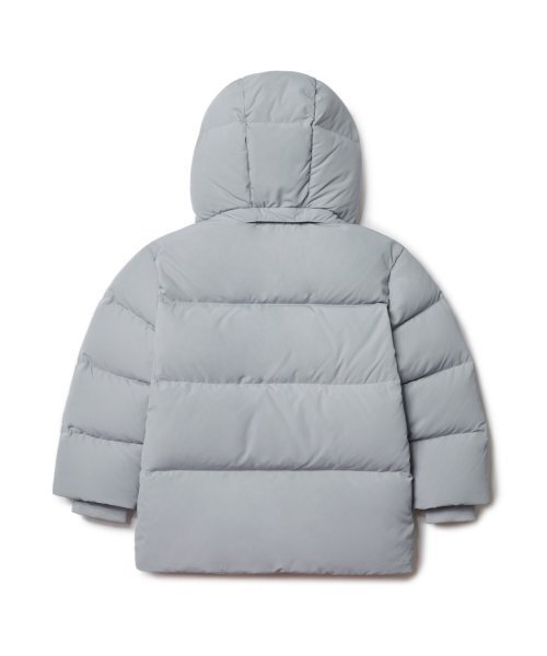 MUSINSA STANDARD KIDS（ムシンサスタンダードキッズ）の「フードパーカーダウンプファーショートパディングジャケット[ライトグレー]（ブルゾン・レディース・その他・100/110/120/130/140/150/160）」の11枚目の写真