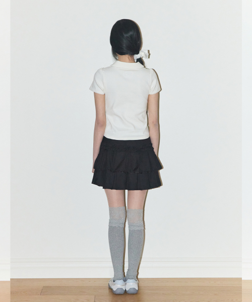 ILLIGO(イリゴ)の「ドットピンタックカラーTアイボリー(Tシャツ/カットソー・レディース・その他・OS)」の11枚目の写真