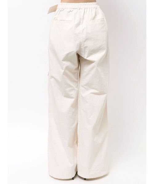 GYDA（ジェイダ）の「SIDE ZIPメッシュスリットワイドパンツ（その他パンツ・レディース・ブラック/アイボリー・FREE）」の17枚目の写真