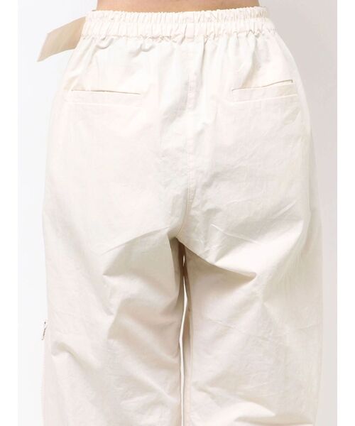 GYDA（ジェイダ）の「SIDE ZIPメッシュスリットワイドパンツ（その他パンツ・レディース・ブラック/アイボリー・FREE）」の18枚目の写真