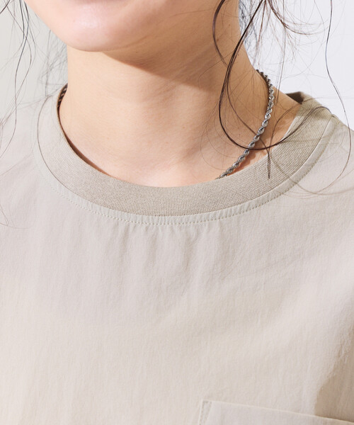 FREAK'S STORE（フリークスストア）の「THOUSAND MILE × FREAK'S STORE/サウザンドマイル 別注 UVカット ショーツセットアップ（セットアップ・レディース・ブラック/ベージュ・ﾌﾘ-）」の8枚目の写真