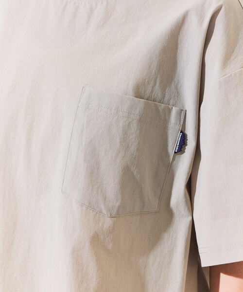 FREAK'S STORE（フリークスストア）の「THOUSAND MILE × FREAK'S STORE/サウザンドマイル 別注 UVカット ショーツセットアップ（セットアップ・レディース・ブラック/ベージュ・ﾌﾘ-）」の9枚目の写真