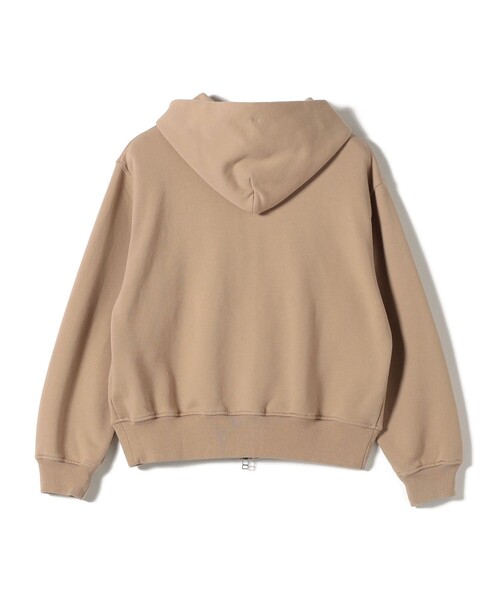 Russell Athletic（ラッセルアスレティック）の「RUSSELL ATHLETIC:〈洗濯機可能〉YALE HOODIE（カーディガン/ボレロ・レディース・ベージュ/ネイビー/ライトグレー・ONE SIZE）」の11枚目の写真