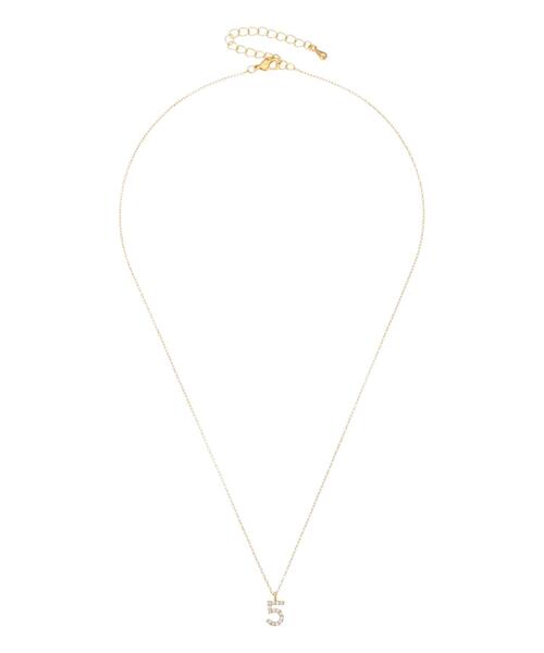 Te chichi(テチチ)の「ナンバーネックレス5(ネックレス・レディース・ゴールド・F)」の3枚目の写真