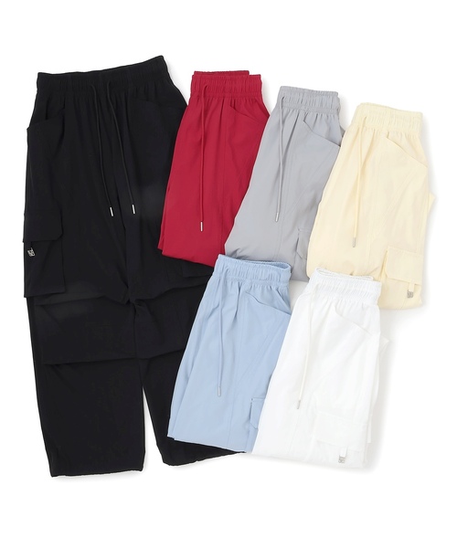 LOVETOXIC(ラブトキシック)の「【LTXC/接触冷感/ストレッチ】カーゴパンツ(その他パンツ・キッズ・サックスブルー/イエロー/グレー/チェリーピンク/オフホワイト/ブラック・S:140cm/M:150cm/L:160cm/130cm)」の21枚目の写真