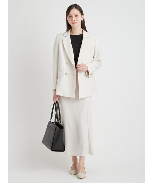 CELFORD（セルフォード）の「【洗える】タックバルーンスリーブカットソー（Tシャツ/カットソー・レディース・ブラック/サックスブルー/オフホワイト・36/38）」の4枚目の写真