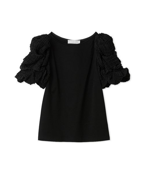 CELFORD（セルフォード）の「【洗える】タックバルーンスリーブカットソー（Tシャツ/カットソー・レディース・ブラック/サックスブルー/オフホワイト・36/38）」の11枚目の写真