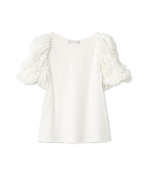 CELFORD（セルフォード）の「【洗える】タックバルーンスリーブカットソー（Tシャツ/カットソー・レディース・ブラック/サックスブルー/オフホワイト・36/38）」の12枚目の写真