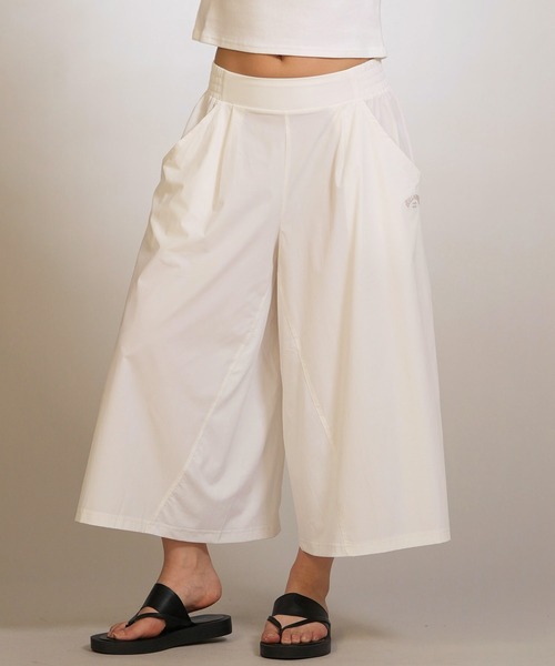 BILLABONG(ビラボン)の「【ムラサキスポーツ限定】BILLABONG/ビラボン ロングパンツ ユーティリティ ガウチョパンツ UTILITY GAUCHO PANTS BG013U06 UT(その他パンツ・レディース・ピンク/ホワイト/ライトグレー・M)」の2枚目の写真