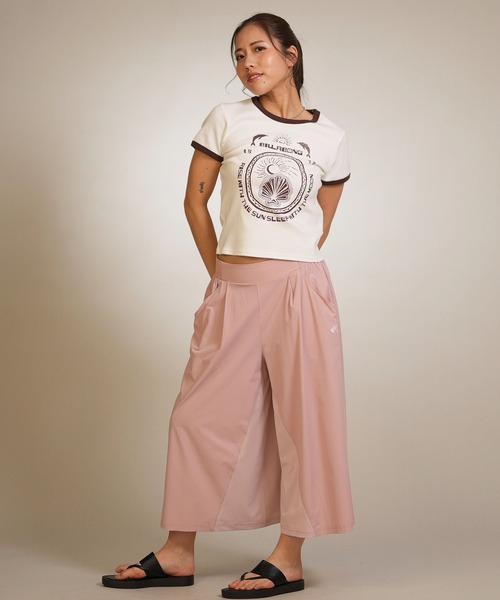 BILLABONG(ビラボン)の「【ムラサキスポーツ限定】BILLABONG/ビラボン ロングパンツ ユーティリティ ガウチョパンツ UTILITY GAUCHO PANTS BG013U06 UT(その他パンツ・レディース・ピンク/ホワイト/ライトグレー・M)」の17枚目の写真