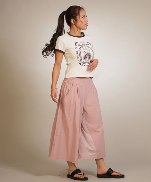BILLABONG(ビラボン)の「【ムラサキスポーツ限定】BILLABONG/ビラボン ロングパンツ ユーティリティ ガウチョパンツ UTILITY GAUCHO PANTS BG013U06 UT(その他パンツ・レディース・ピンク/ホワイト/ライトグレー・M)」の19枚目の写真