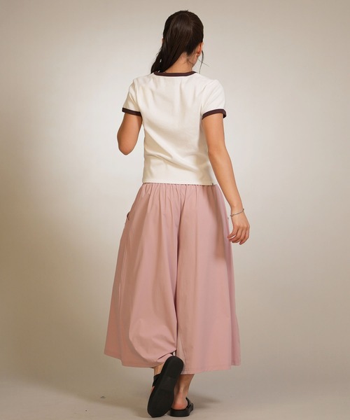 BILLABONG(ビラボン)の「【ムラサキスポーツ限定】BILLABONG/ビラボン ロングパンツ ユーティリティ ガウチョパンツ UTILITY GAUCHO PANTS BG013U06 UT(その他パンツ・レディース・ピンク/ホワイト/ライトグレー・M)」の20枚目の写真