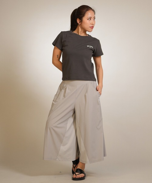 BILLABONG(ビラボン)の「【ムラサキスポーツ限定】BILLABONG/ビラボン ロングパンツ ユーティリティ ガウチョパンツ UTILITY GAUCHO PANTS BG013U06 UT(その他パンツ・レディース・ピンク/ホワイト/ライトグレー・M)」の12枚目の写真