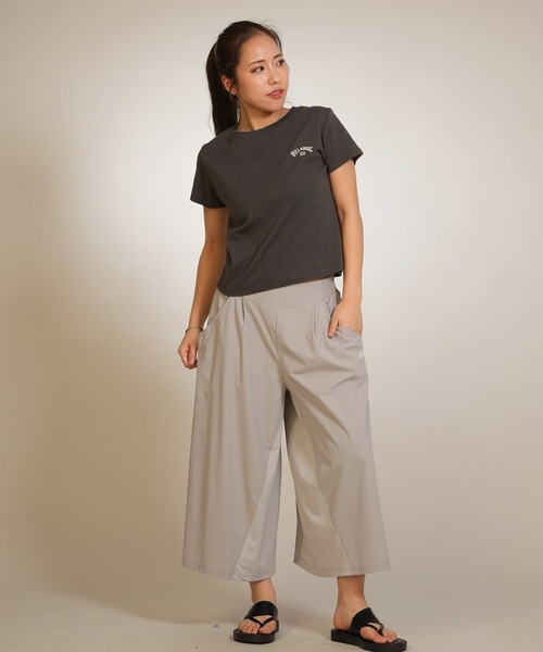 BILLABONG(ビラボン)の「【ムラサキスポーツ限定】BILLABONG/ビラボン ロングパンツ ユーティリティ ガウチョパンツ UTILITY GAUCHO PANTS BG013U06 UT(その他パンツ・レディース・ピンク/ホワイト/ライトグレー・M)」の13枚目の写真