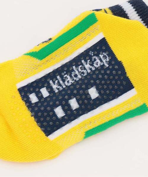 kladskap（クレードスコープ）の「乗り物4種スニーカーインソックス（ソックス/靴下・キッズ・エメラルド/レッド/ブラック/イエロー・L(18-20cm)/M(16-18cm)/S(13-15cm)/11-13cm）」の6枚目の写真