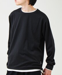 フェイクレイヤード」に該当するメンズのTシャツ/カットソー（長袖