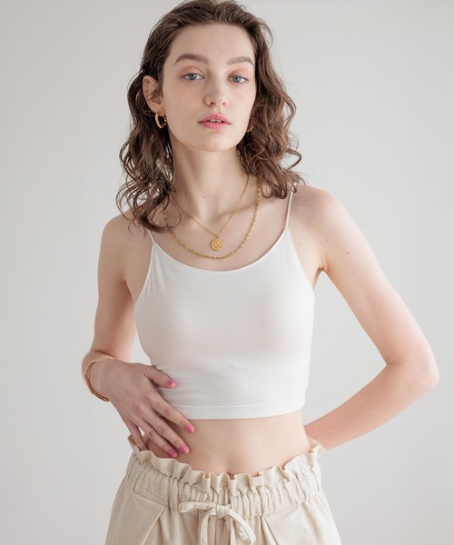 bijorie（ビジュリィ）の「【bijorie】[5つの機能付き]カップ付きブラトップ／NEW BASIC 26SS（ブラジャー・レディース・ライトグレー/オフホワイト/ブラック・MEDIUM/LARGE/LG）」の10枚目の写真