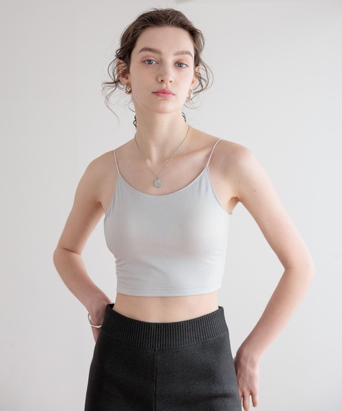 bijorie（ビジュリィ）の「【bijorie】[5つの機能付き]カップ付きブラトップ／NEW BASIC 26SS（ブラジャー・レディース・ライトグレー/オフホワイト/ブラック・MEDIUM/LARGE/LG）」の17枚目の写真
