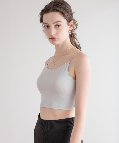 bijorie（ビジュリィ）の「【bijorie】[5つの機能付き]カップ付きブラトップ／NEW BASIC 26SS（ブラジャー・レディース・ライトグレー/オフホワイト/ブラック・MEDIUM/LARGE/LG）」の18枚目の写真