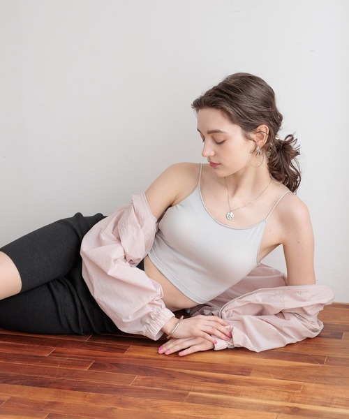 bijorie（ビジュリィ）の「【bijorie】[5つの機能付き]カップ付きブラトップ／NEW BASIC 26SS（ブラジャー・レディース・ライトグレー/オフホワイト/ブラック・MEDIUM/LARGE/LG）」の22枚目の写真
