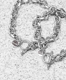 Pledge（プレッジ）の「【Pledge】Antique design chain bracelet 2P（ブレスレット）」