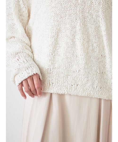 SNIDEL（スナイデル）の「スラブニットセットワンピース（ワンピース・レディース・ラベンダー/イエロー/アイボリー・0/1）」の16枚目の写真