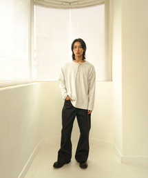 NOSCOULEURS（ノクルールズ）の「UL LS T-SHIRT 03 WHITE（Tシャツ/カットソー）」