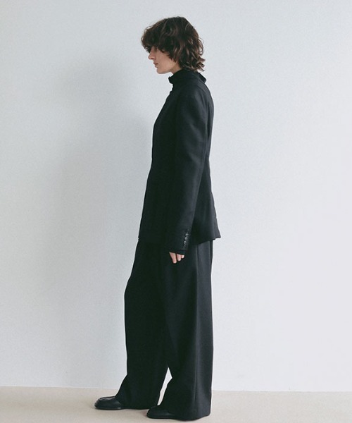 ETRE TOKYO（エトレトウキョウ）の「フロントファスナーウエストシェイプトップス（シャツ/ブラウス・レディース・ネイビー/ブラック・FREE）」の18枚目の写真