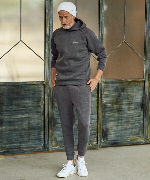 Maison code 13(メゾンコードサーティーン)の「mp14773-cardboard knit pants ダンボールニットパンツ(M26S-26)(スウェットパンツ・メンズ・グレー/ブラック・S/M/L/XL)」の8枚目の写真
