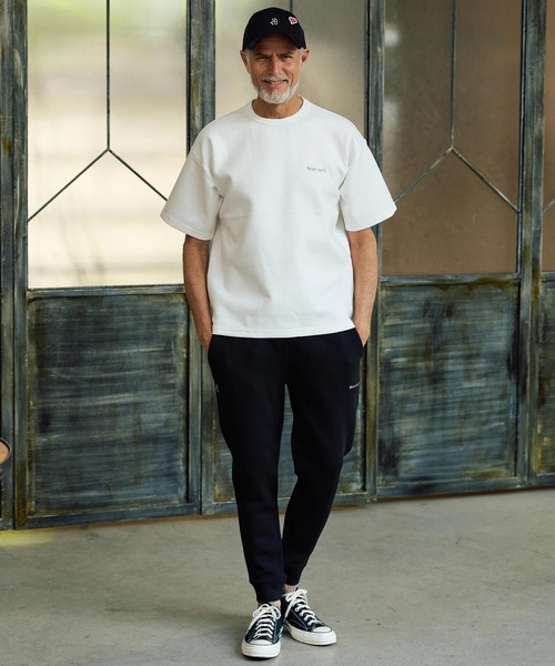 Maison code 13(メゾンコードサーティーン)の「mp14773-cardboard knit pants ダンボールニットパンツ(M26S-26)(スウェットパンツ・メンズ・グレー/ブラック・S/M/L/XL)」の13枚目の写真