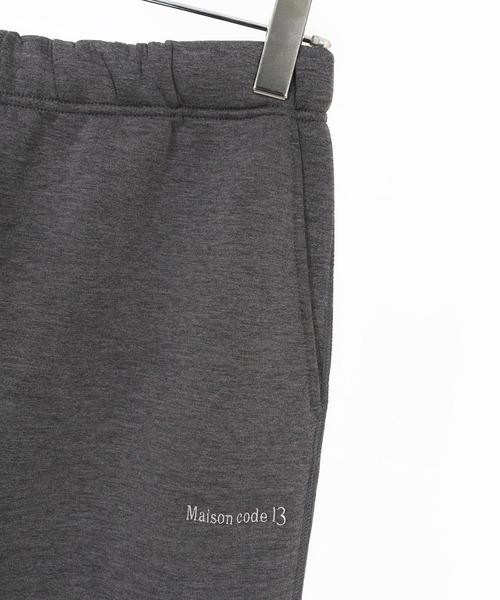 Maison code 13(メゾンコードサーティーン)の「mp14773-cardboard knit pants ダンボールニットパンツ(M26S-26)(スウェットパンツ・メンズ・グレー/ブラック・S/M/L/XL)」の21枚目の写真