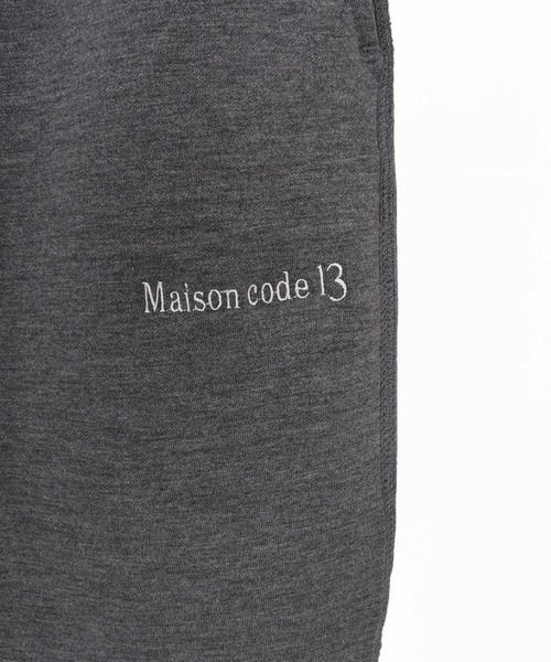 Maison code 13(メゾンコードサーティーン)の「mp14773-cardboard knit pants ダンボールニットパンツ(M26S-26)(スウェットパンツ・メンズ・グレー/ブラック・S/M/L/XL)」の22枚目の写真
