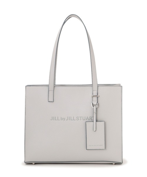 JILL by JILL STUART(ジルバイジルスチュアート)の「ユースフルスクエアトートバッグ(トートバッグ・レディース・グレー/ブラック/ピンク・FREE)」の20枚目の写真