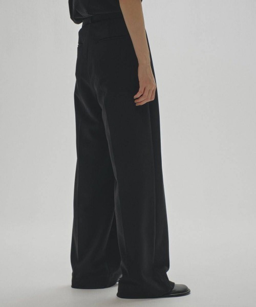 CANAL JEAN(キャナルジーン)の「TODAYFUL Doubletuck Twill Trousers ダブルタックツイルトラウザーズ/12620714(その他パンツ・レディース・ブラック・36/38)」の8枚目の写真