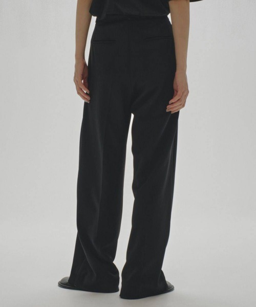 CANAL JEAN(キャナルジーン)の「TODAYFUL Doubletuck Twill Trousers ダブルタックツイルトラウザーズ/12620714(その他パンツ・レディース・ブラック・36/38)」の9枚目の写真