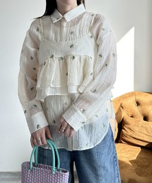 cepo（セポ）の「〈セットアイテム〉ビスチェアンサンブルシャツ（アンサンブル）」