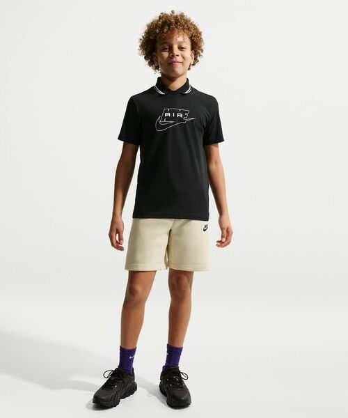 NIKE（ナイキ）の「ナイキ スポーツウェア ジュニア Tシャツ / Nike Sportswear Big Kids' T-Shirt II0287-010 Black（Tシャツ/カットソー・キッズ・ブラック・160/150/130/140）」の7枚目の写真