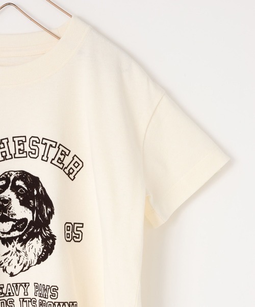 LOWRYS FARM（ローリーズファーム）の「アニマルネップＴ　 668881（Tシャツ/カットソー・キッズ・アイボリー/グレー/オレンジ・150cm/140cm/130cm/120cm/110cm）」の8枚目の写真