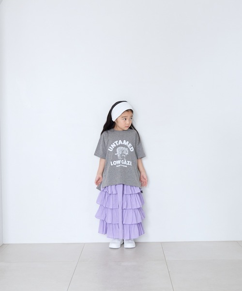 LOWRYS FARM（ローリーズファーム）の「アニマルネップＴ　 668881（Tシャツ/カットソー・キッズ・アイボリー/グレー/オレンジ・150cm/140cm/130cm/120cm/110cm）」の20枚目の写真