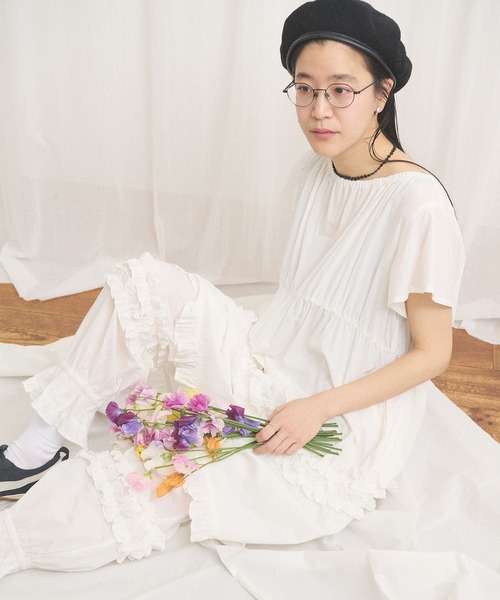 fig London(フィグロンドン)の「tiny garden necklace(ネックレス・レディース・ブラック/ピンク・FREE)」の12枚目の写真