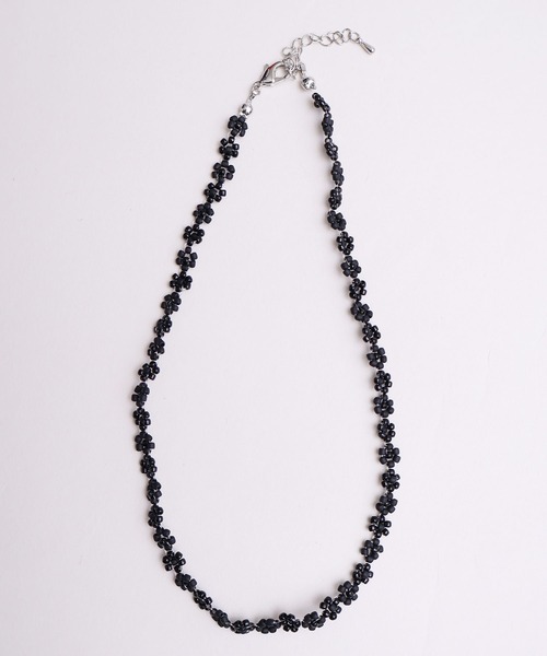 fig London(フィグロンドン)の「tiny garden necklace(ネックレス・レディース・ブラック/ピンク・FREE)」の16枚目の写真