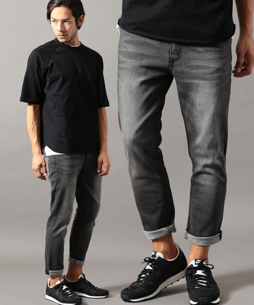 BEAUTY&YOUTH UNITED ARROWS（ビューティーアンドユースユナイテッドアローズ）の「【WEB限定】by ∴ デニム スキニー アンクルパンツ◆（デニムパンツ・メンズ・コバルトブルー/ネイビー/ホワイト/ブラック・LARGE/MEDIUM/SMALL）」の3枚目の写真