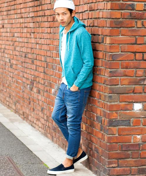 BEAUTY&YOUTH UNITED ARROWS（ビューティーアンドユースユナイテッドアローズ）の「【WEB限定】by ∴ デニム スキニー アンクルパンツ◆（デニムパンツ・メンズ・コバルトブルー/ネイビー/ホワイト/ブラック・LARGE/MEDIUM/SMALL）」の9枚目の写真