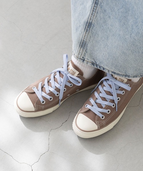 CONVERSE(コンバース)の「CONVERSE コンバース ALL STAR LP NC OX オールスター 薄底 スニーカー(スニーカー・レディース・ブルー/ブラウン/ピンク・22.5cm/23.0cm/23.5cm/24.0cm/24.5cm/25.0cm/22.0cm)」の1枚目の写真