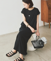 SLOBE IENA | 《2枚セット/》ニュアンスカットソー×ナロースカートセットアップ(Tシャツ/カットソー)