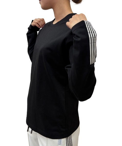 COOK JEANS(クックジーンズ)の「袖口テープロングTシャツ(Tシャツ/カットソー・メンズ・バーガンディー/ブラック/ホワイト・LARGE/X-LARGE/MEDIUM)」の1枚目の写真