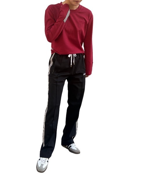 COOK JEANS(クックジーンズ)の「袖口テープロングTシャツ(Tシャツ/カットソー・メンズ・バーガンディー/ブラック/ホワイト・LARGE/X-LARGE/MEDIUM)」の17枚目の写真