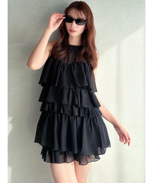 RESEXXY(リゼクシー)の「オーバルスリムサングラス(サングラス・レディース・ブラック/ブラウン・FREE)」の6枚目の写真