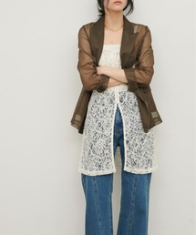 LARUTA（ラルータ）の「【LARUTA】レースキャミワンピース（チュニック）」