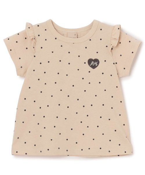 petit main(プティマイン)の「【プティプラ】GIRLS 半袖Tシャツ(Tシャツ/カットソー・キッズ・ライトブルー/マルチ/カラフル/アイボリー/ライトピンク/ライトベージュ/オフホワイト/ネイビー/レモンイエロー/レッド・110cm/100cm/130cm/80cm/90cm/120cm)」の22枚目の写真
